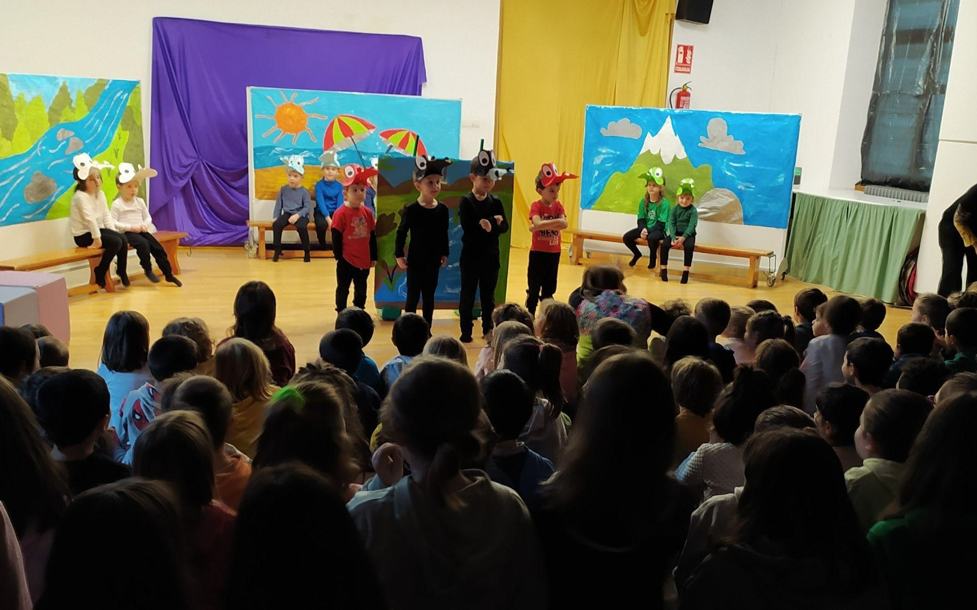 Las escuelas rurales de Arantza, Etxalar e Igantzi han celebrado en Arantza su 